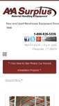 Mobile Screenshot of aasurplusinc.com